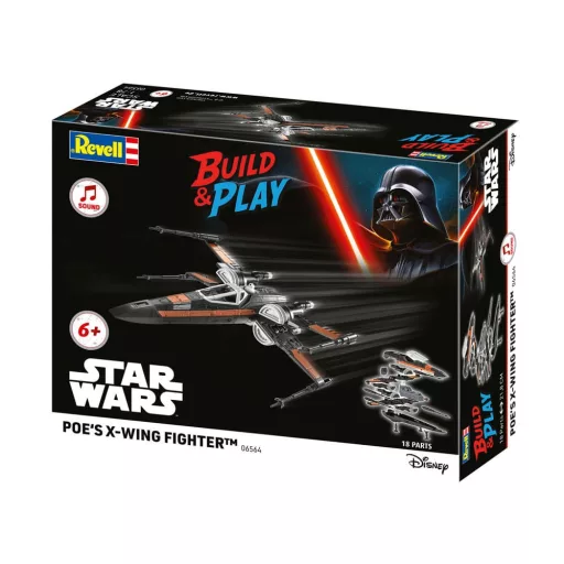 Star Wars Model Kit 1/78 Poe's X-Wing Fighter 22 cm