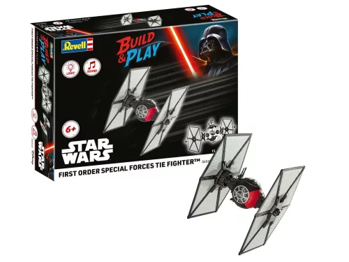 Star Wars Modell Készlet 1/51 First Order Special Forces TIE Fighter 14 cm