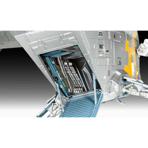 Star Wars The Mandalorian and Grogu Revell Model Kit 1/72 Razor Crest 34 cm