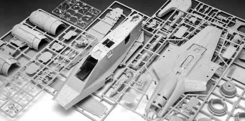 Star Wars The Mandalorian and Grogu Revell Model Kit 1/72 Razor Crest 34 cm