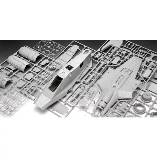 Star Wars The Mandalorian and Grogu Revell Model Kit 1/72 Razor Crest 34 cm