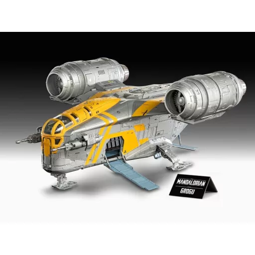 Star Wars The Mandalorian and Grogu Revell Model Kit 1/72 Razor Crest 34 cm