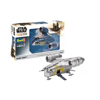   Star Wars The Mandalorian Modellkészlet 1/72 The Razor Crest 34 cm