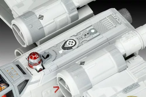 Star Wars The Mandalorian and Grogu Revell Model Kit 1/57 New Republic X-Wing Fighter 22 cm