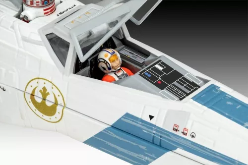 Star Wars The Mandalorian and Grogu Revell Model Kit 1/57 New Republic X-Wing Fighter 22 cm