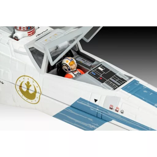 Star Wars The Mandalorian and Grogu Revell Model Kit 1/57 New Republic X-Wing Fighter 22 cm