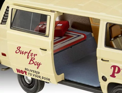 Stranger Things Model Kit 1/25 VW T3 Bus Surfer Boy 19 cm