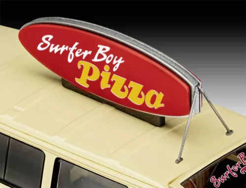 Stranger Things Model Kit 1/25 VW T3 Bus Surfer Boy 19 cm