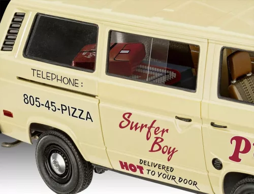 Stranger Things Model Kit 1/25 VW T3 Bus Surfer Boy 19 cm