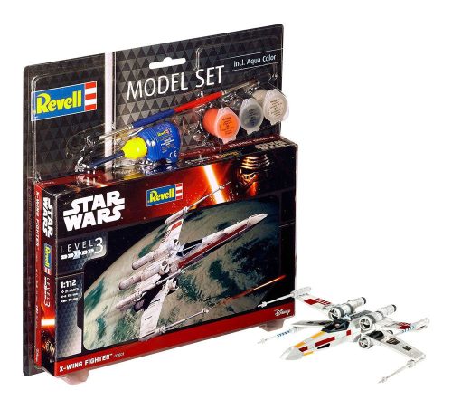 Star Wars Modellkészlet 1/112 Model Set X-Wing Fighter 11 cm