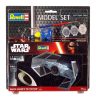 Star Wars Modellkészlet 1/121 Model Set Darth Vader's TIE Fighter 7 cm