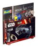 Star Wars Modellkészlet 1/121 Model Set Darth Vader's TIE Fighter 7 cm