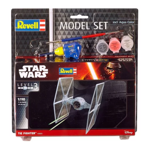 Star Wars Modellkészlet 1/110 Model Set TIE Fighter 9 cm