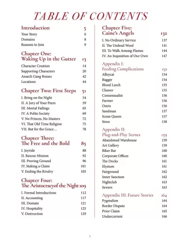 Vampire: The Masquerade 5th Edition RPG book The Crimson Gutter Chronicle Book *Englische Version*