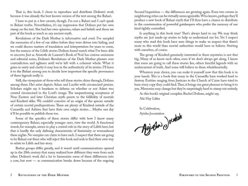 Vampire: The Masquerade 5th Edition RPG book Revelations of the Dark Mother Accessory *Englische Version*