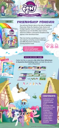 My Little Pony card game Deck-Building Adventures in Equestria *Englische Version*