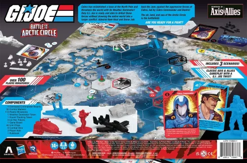 G.I. Joe board game Battle for the Arctic Circle powered by Axis & Allies *English Version*