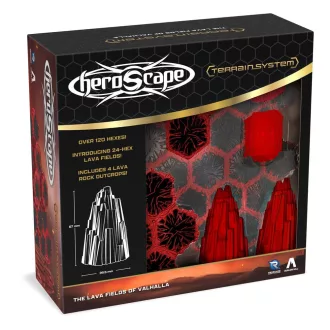   Heroscape Terrain Expansion The Lava Fields of Valhalla *English Version*
