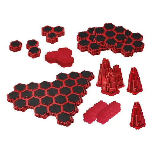 Heroscape Terrain Expansion The Lava Fields of Valhalla *English Version*