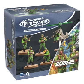   G.I.Joe Heroscape Army Expansion Greenshirts & Battle Copter (Common) *English Version*