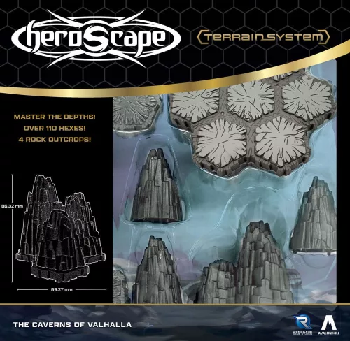 Heroscape Terrain Expansion The Caverns of Valhalla  *English Version*