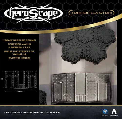 Heroscape Terrain Expansion The Urban Landscape of Valhalla *English Version*