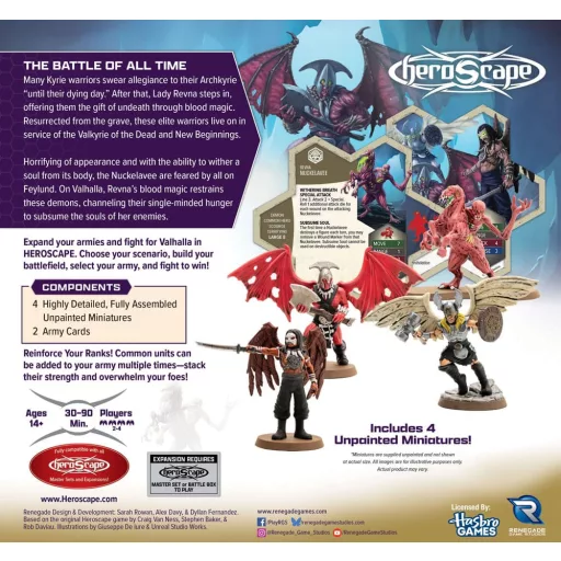 Heroscape Army Expansion Age of Annihilation Revenants of Revna & Nuckelavee (Common) *English Version*