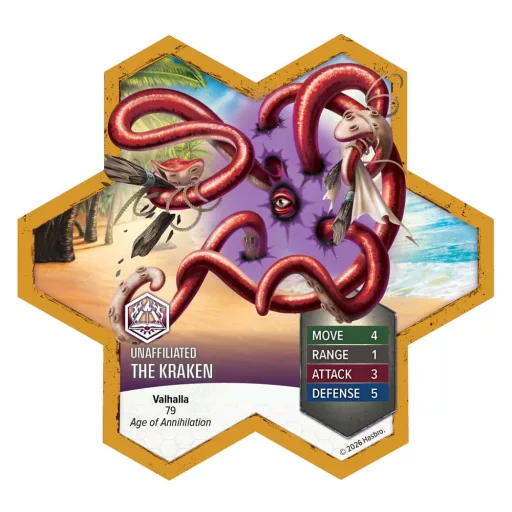 Heroscape Army Expansion Age of Annihilation Thormun & Kraken *English Version*