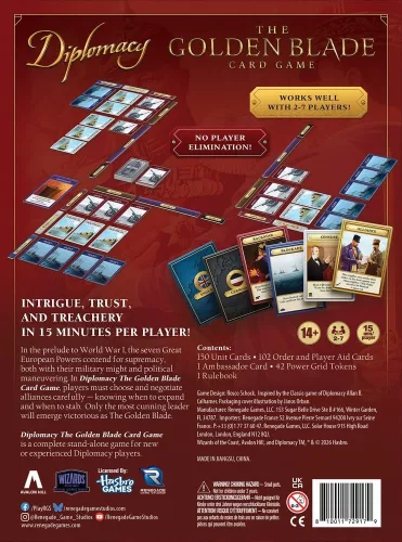 Diplomacy: The Golden Blade card game *Englische Version*