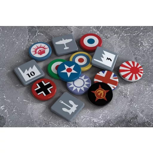 Axis & Allies Deluxe Token Pack *English Version*