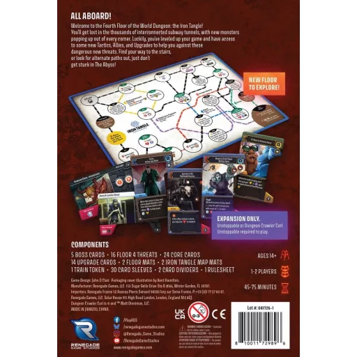 Dungeon Crawler Carl Unstoppable: The Iron Tangle Expansion *English Version*