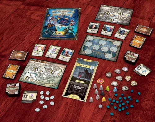 Dungeons & Dragons Board Game Lords of Waterdeep: Scoundrels of Skullport Expansion *French Version*