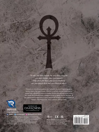 Vampire: The Masquerade 5th Edition RPG book Camarilla Sourcebook *Englische Version*