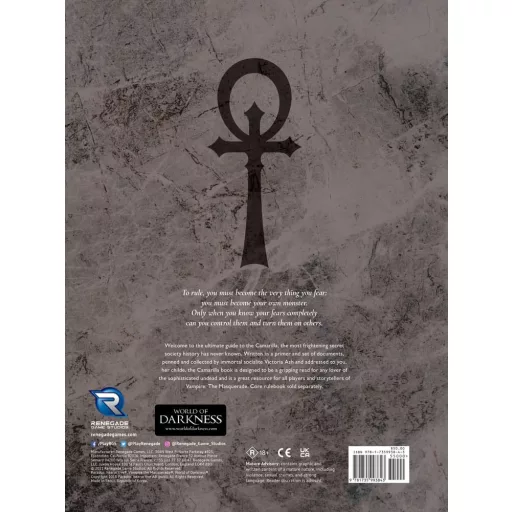Vampire: The Masquerade 5th Edition RPG book Camarilla Sourcebook *Englische Version*