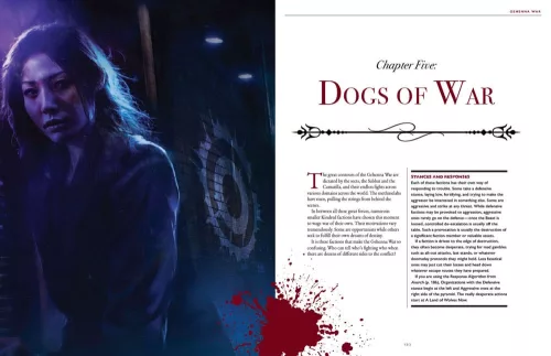 Vampire: The Masquerade 5th Edition RPG book Gehenna War Sourcebook *Englische Version*