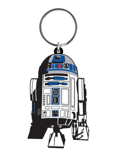 Star Wars Rubber Kulcstartó R2-D2 6 cm