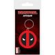 Marvel Comics Rubber Kulcstartó Deadpool Symbol 6 cm