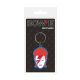 David Bowie Rubber Keychain Aladdin Sane 6 cm