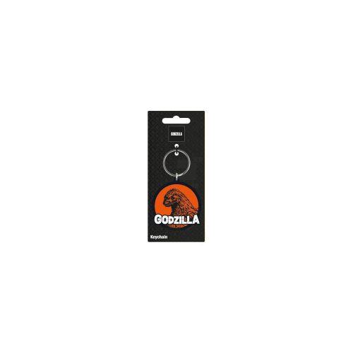 Godzilla Rubber Keychain Mean 6 cm