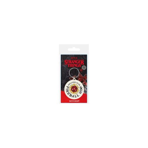 Stranger Things 4 Rubber Kulcstartó Fireball Him 6 cm