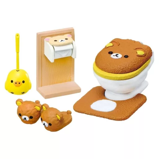 Rilakkuma Mini Figures Washroom Blind Box Display (6)