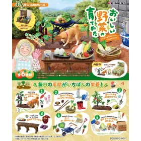 Vegetable Harvesting Mini Figures Blind Box Display (6)