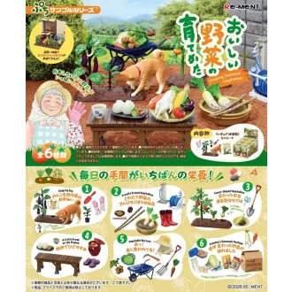 Vegetable Harvesting Mini Figures Blind Box Display (6)