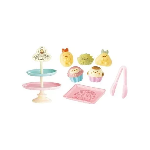 Sumikko Gurashi Mini Figures Bakery Blind Box Display (8)