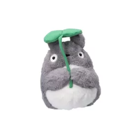   My Neighbor Totoro Nakayoshi Plüss Figura Big Totoro with leaf 21 cm