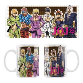   JoJo's Bizarre Adventure Part 5: Golden Wind Ceramic Mug Main Characters