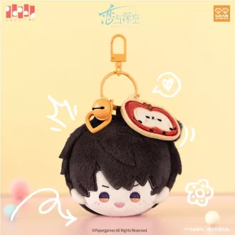   Love and Deepspace Plush Keychain Caleb Playful Time Series 6 cm