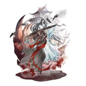  Grandmaster of Demonic Cultivation Acrylic Stand Wei Wuxian & Lan Wangji 4th Anniversary Ver. 23 cm