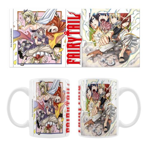 Fairy Tail Ceramic Bögre Natsu Manga Style