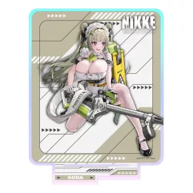   Goddess of Victory: Nikke Crouching Series Acrylic Figura Soda Holographic 14 cm